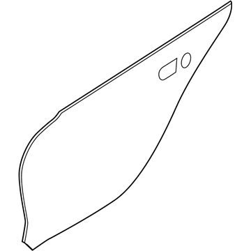 Nissan 82152-4RA0A Panel-Rear Door, Outer RH