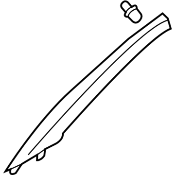 Hyundai 85820-2W000-VYN Trim Assembly-Front Pillar RH