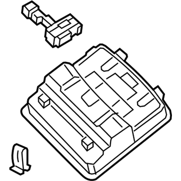 Nissan 26430-4GD7A Lamp Assembly Map