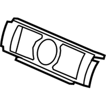 Honda 79501-SZA-A11ZA Garnish *NH658L* (DJ INTERIOR SILVER)