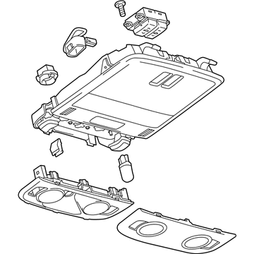 GM 92279354 Overhead Console