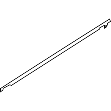 Nissan 82820-5EF0A Moulding-Rear Door Outside, RH