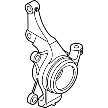 Hyundai 51715-K2000 Knuckle-Front Axle, LH