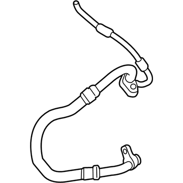 BMW 64-53-9-368-331 Suction Line, Compressor-Heat Exchanger