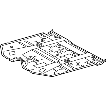 Lexus 58111-48924 Pan, Front Floor, L/BOL