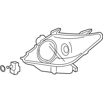 Lexus 81130-60D61 Headlamp Unit Assembly, Right