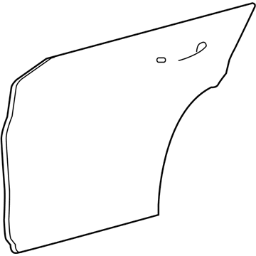 Infiniti H2152-5DAMA Panel-Rear Door, Outer RH