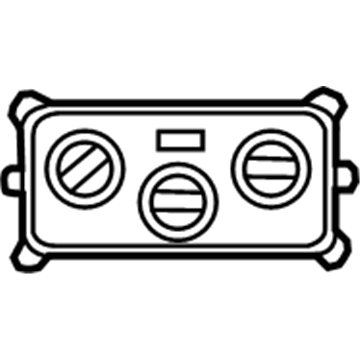 Mopar 55111943AE Air Conditioner And Heater Control