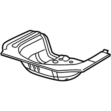 GM 92160198 Panel-Rear Compartment Floor..