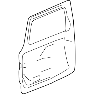 GM 25887985 Door Asm-Front Side