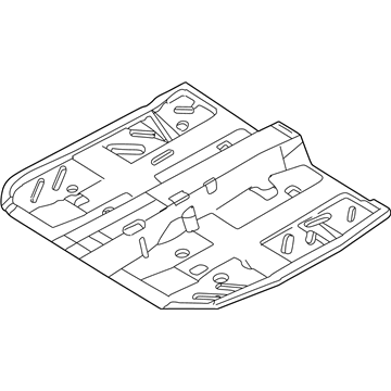 Mopar MR535262 Pan-Front Floor