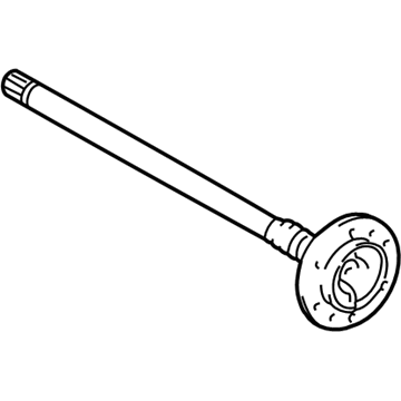 Lexus 42311-60242 Shaft, Rear Axle