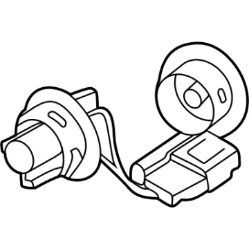 Kia 92491L3100 Rear Holder & Wiring