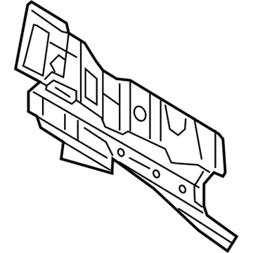 Nissan 67810-3NF0A INSULATOR-Dash, Lower Front