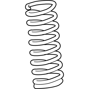 Lexus 48131-60F80 Spring, Coil, Front