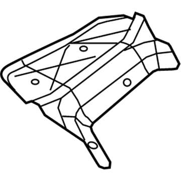 Mopar 4766132AA Shield-Fuel Tank Heat