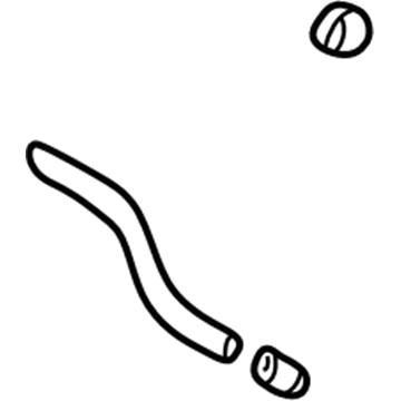 Hyundai 25468-37202 Hose-Coolant, A