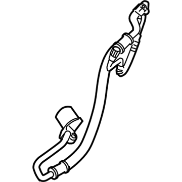 BMW 64-50-9-209-713 Suction Pipe Evaporator-Compressor