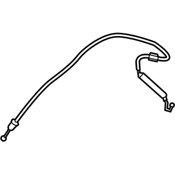 Honda 74132-TLA-A01 Wire Assembly, Rear Hood