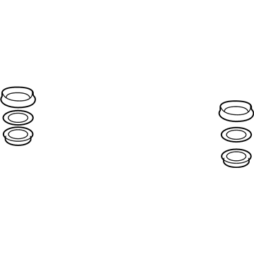 Honda 17046-SNA-A30 Nut & Gasket Set, Fuel Lock