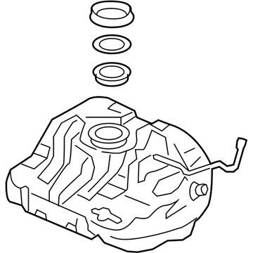 Honda 17044-SNE-A01 Tank Set, Fuel