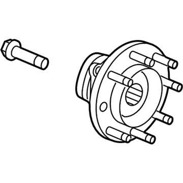 GM 84459700 Front Hub