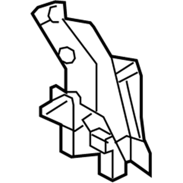 Nissan 27126-1LA0A Duct Assembly-Foot