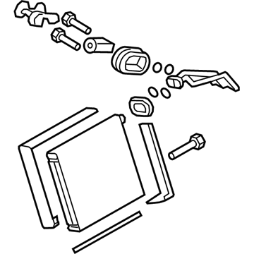 Infiniti 27280-1LA0C EVAPOLATOR Assembly-Front