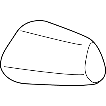 Nissan 96374-JM00A Mirror Body Cover, Driver Side