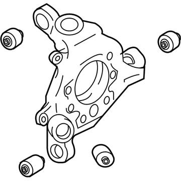 Infiniti 43019-1BA0A Housing-Rear Axle, LH