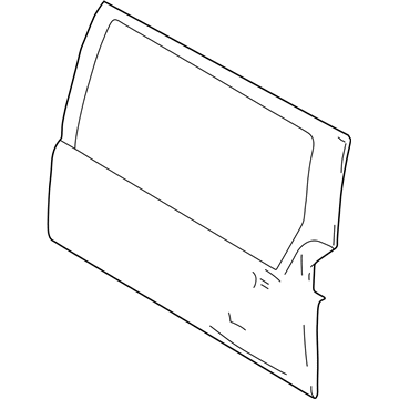 GM 91174863 Door, Rear