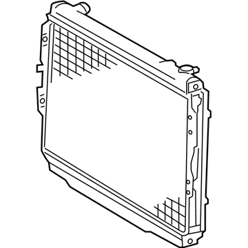 Toyota 16410-AZ018 Radiator Assembly