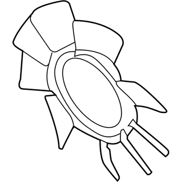 Ford HC3Z-8600-A Fan Blade