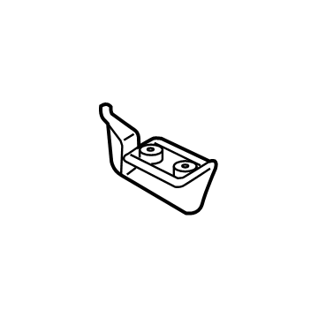Hyundai 86861-K2000 Guard Assembly-Rear Deflector, LH
