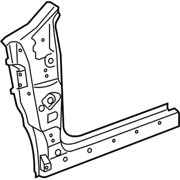 Mopar 68104296AC Reinforce-Body Side Aperture Front