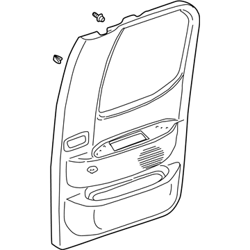 Toyota 62520-0C040-B0 Door Trim Panel