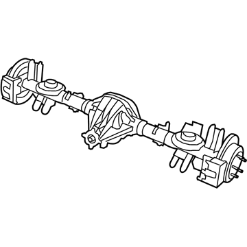 Mopar 52114456AB Axle-Rear Complete