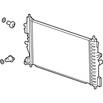 GM 13267664 Radiator