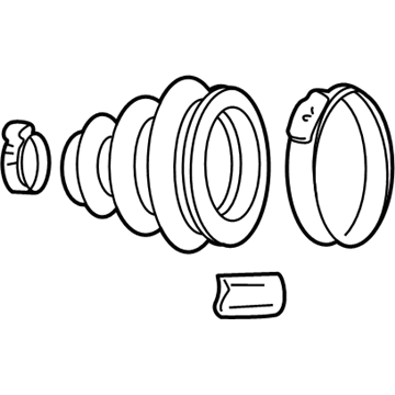 Mopar 5014914AA Boot-Half Shaft