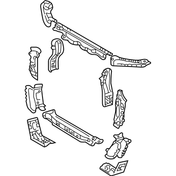 Lexus 53201-33906 Support Sub-Assy, Radiator