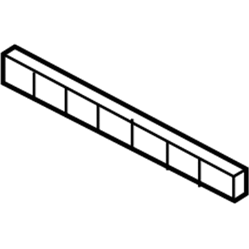 Hyundai 86614-2V000 Bracket-Rear Bumper Side Mounting, RH