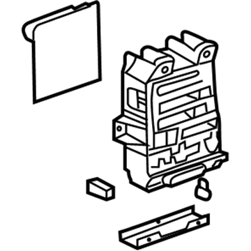 Lexus 82730-48B00 Block Assy, Instrument Panel Junction