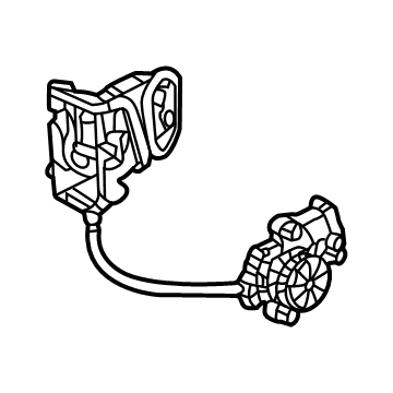 GM 13542862 Lock Assembly