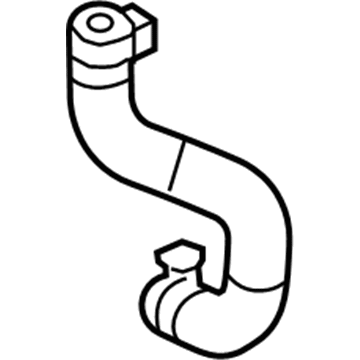 Ford XW4Z-3691-AA Reservoir Hose