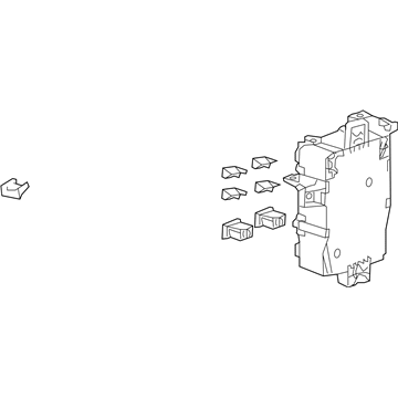 Honda 38210-TA0-A62 Box Assembly, Passenger Fuse