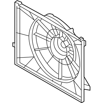 Hyundai 25350-3K280 SHROUD-Radiator