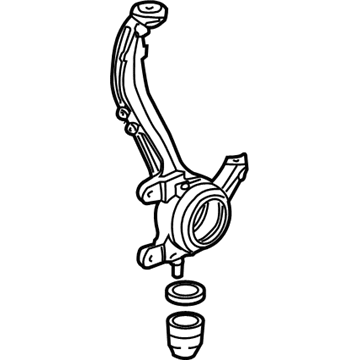 Acura 51210-SDA-A02 Knuckle, Right Front