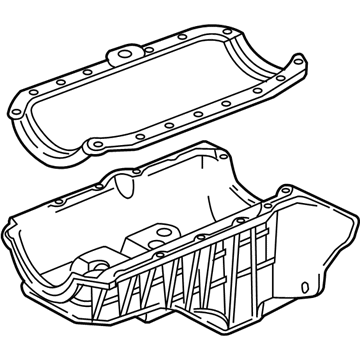 GM 12555653 Pan Asm-Oil