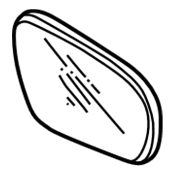 Honda 76253-S5D-A01 Mirror, Driver Side