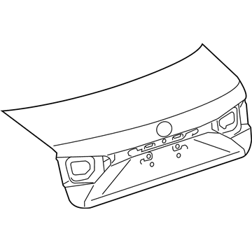 Lexus 64401-06D50 Panel Sub-Assy, Luggage Compartment Door